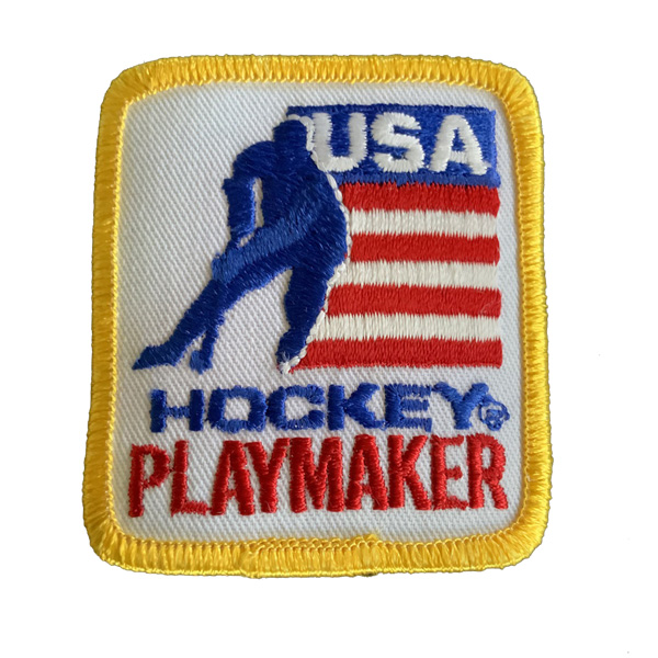 Playmaker Patch Gold Border | The Carousel Group